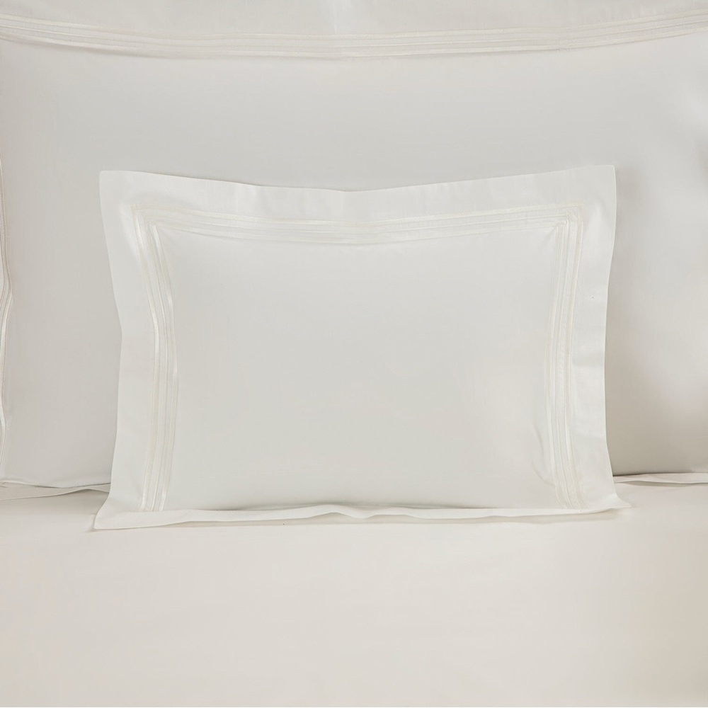 Elegant White Pillowcase Frette hotel collection